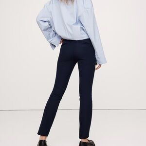 Banana Republic Sloan pants, size 0, black